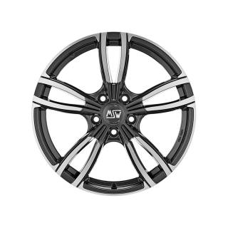 MSW-73 5X112 19X8 ET44 73.1 GLOSS DARK GREY